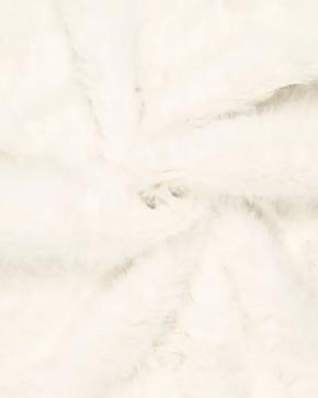 Langharig Imitatie Bont Wit, Hobby en Vrije tijd, Stoffen en Lappen, Wit, Nieuw