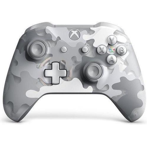 Microsoft Xbox One S Controller Arctic Camo, Spelcomputers en Games, Spelcomputers | Xbox One, Zo goed als nieuw, Ophalen of Verzenden