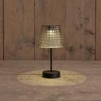 Solar Tafellamp - Smokey - 26 cm (tuinverlichting), Zonne-energie, Kunststof, Verzenden, Minder dan 50 watt