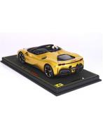 2020 FERRARI SF90 SPIDER GIALLO MONTECARLO MODELAUTO 15/200, Hobby en Vrije tijd, Modelauto's | 1:18, Nieuw