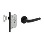 Intersteel deurbeslag set loopslot en deurkruk Eucla op, Verzenden, Nieuw