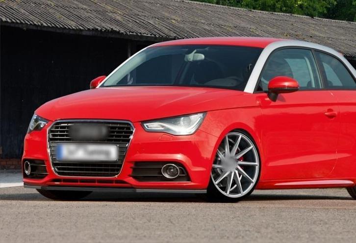 Front Splitter voor Audi A1 8X, Auto-onderdelen, Carrosserie en Plaatwerk, Nieuw, Audi, Voor, Bumper, Ophalen of Verzenden