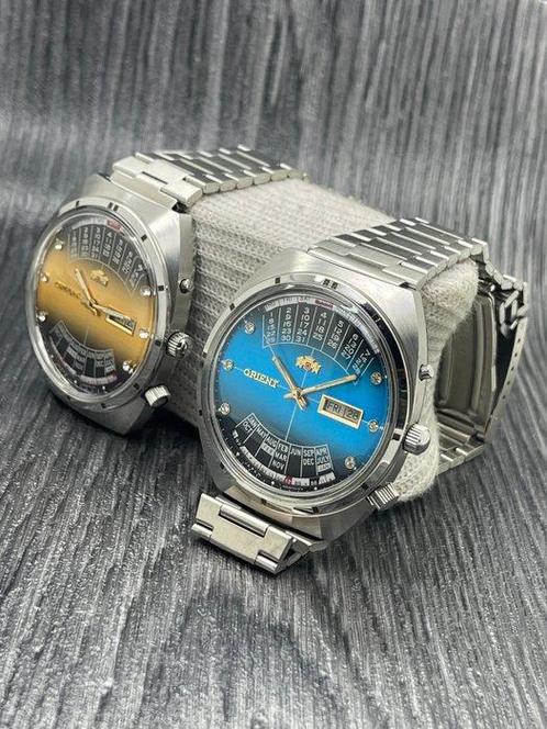 Orient - College Perpetual Multi Year Calander - Zonder, Sieraden, Tassen en Uiterlijk, Horloges | Heren