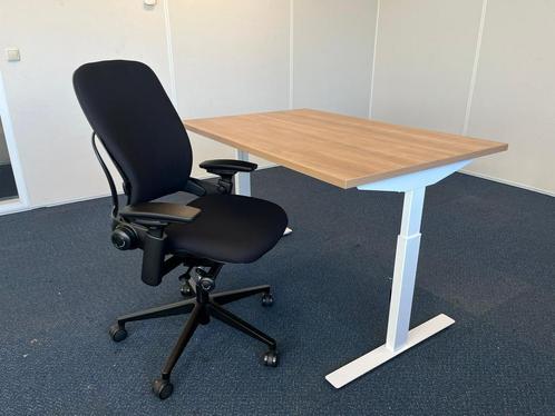 Ergonomische Bureaustoel, Steelcase Leap V2, Refurbished, Huis en Inrichting, Bureaustoelen, Bureaustoel, Zwart, Zo goed als nieuw