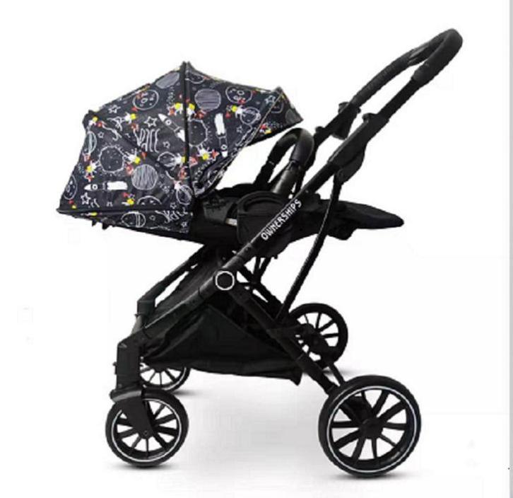 Hbs Compacte Kinderwagen - Sterrenhemel-, Fietsen en Brommers, Fietsaccessoires | Overige Fietsaccessoires, Nieuw, Ophalen of Verzenden