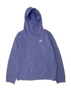 NIKE Boys Hoodie Jumper 13-14 Years XL Purple Cotton, Verzenden, Nieuw