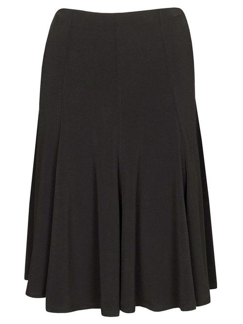Rok Midi Zwart L (40), Kleding | Dames, Rokken, Verzenden