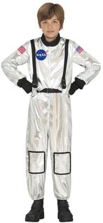 Astronauten Pak Zilver Jongen, Kinderen en Baby's, Carnavalskleding en Verkleedspullen, Verzenden, Nieuw
