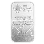 1 Troy Ounce - Zilver .999 - 2024 1 oz UK Star Wars Dark, Postzegels en Munten, Edelmetalen en Baren