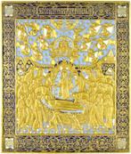 Icoon - Ontslapen van de Moeder Gods - Metaal, Antiek en Kunst