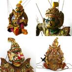 2 marionetten poppen - Thailand  (Zonder Minimumprijs)