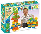 Doos met blokken en 2 onderstellen 24 stuks, Baby Blocks, Ophalen of Verzenden, Nieuw