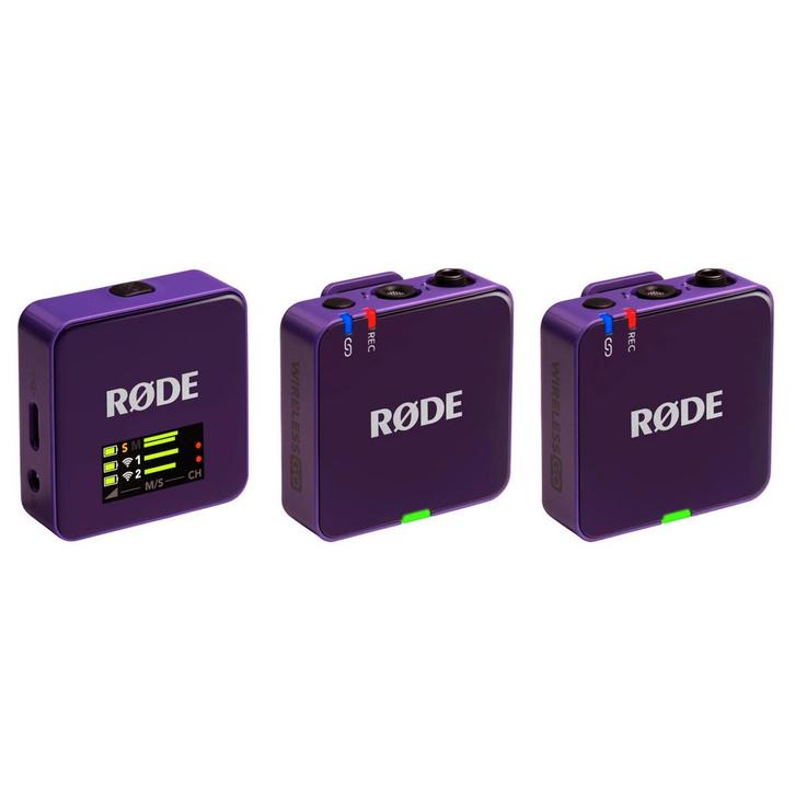 RØDE Wireless Go Gen 3 Purple draadloze dasspeldmicrofoon, Muziek en Instrumenten, Microfoons, Verzenden