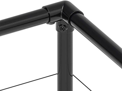 Leibomen frame | 9 meter met hoek | Zwart, Tuin en Terras, Planten | Bomen, Verzenden