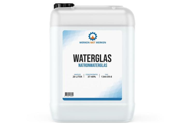 Wmm Chemie Waterglas 20 liter, Doe-het-zelf en Verbouw, Isolatie en Afdichting, Nieuw, Verzenden