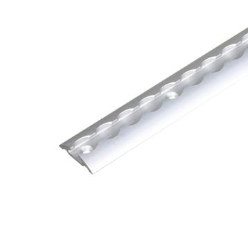 Vliegtuigrail Halfrond Voorgeboord Aluminium - 3 meter - beschikbaar voor biedingen