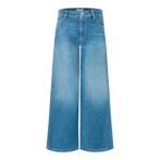 Cambio • blauwe Palazzo patch cropped jeans • 36, Kleding | Dames, Cambio, Nieuw, Maat 36 (S), Verzenden