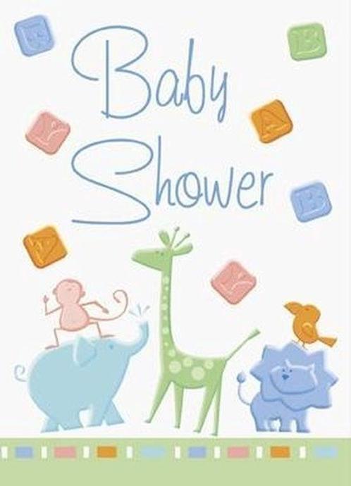 Baby shower uitnodiging giraf, Hobby en Vrije tijd, Feestartikelen, Ophalen of Verzenden
