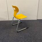 HaBa schoolstoelen, stapelstoel, zithoogte 35 cm, Geel -, Gebruikt, Stof, Ophalen of Verzenden, Eén