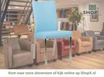 Leren eetkamerstoel Comfort - Toledo Sky Blue (lichtblauw), Huis en Inrichting, Stoelen, Blauw, Nieuw, Leer, Ophalen of Verzenden
