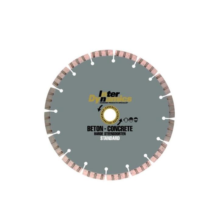 InterDynamics Beton Standaard Diamantzaagblad 230mm, Doe-het-zelf en Verbouw, Gereedschap | Zaagmachines, Ophalen of Verzenden