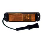 LED Zijmarkering Oranje Met Reflector En AMP-Superseal Conne, Auto-onderdelen, Verlichting, Ophalen of Verzenden, Nieuw