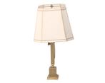 Een messing schemerlamp, 20e eeuw, Gebruikt