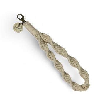 Macramé Pols Keycord - Twist - Katoen - Macramé - beschikbaar voor biedingen