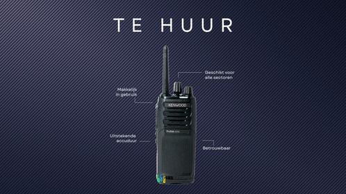 Verhuur - Service (Kenwood) 123Portofoon.NL, Telecommunicatie, Portofoons en Walkie-talkies, 2 to 5 km, Met broekklem, Zo goed als nieuw
