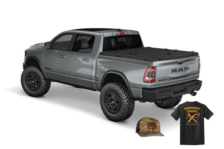 Diamondback cover Dodge Ram Ford F-150 Chevrolet GMC Jeep, Auto's, Dodge, Nieuw, Ophalen of Verzenden