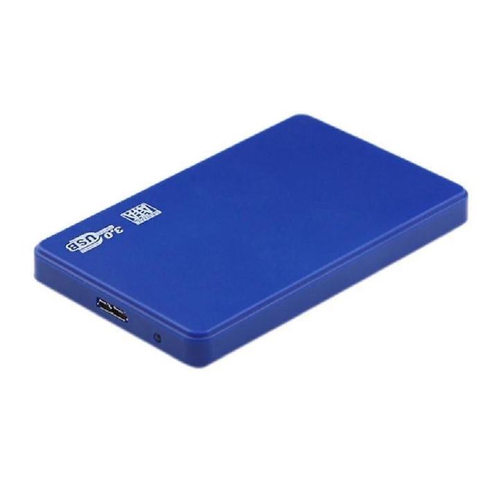 Blauwe Plug and Play SSD / HDD 2.5 externe harde schijf, Computers en Software, Overige Computers en Software
