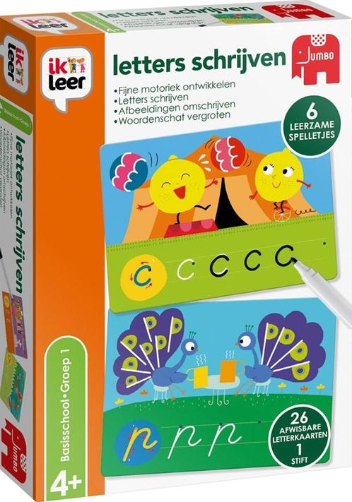 Ik leer - Letters schrijven | Jumbo - Educatieve spellen, Kinderen en Baby's, Speelgoed | Educatief en Creatief, Nieuw, Verzenden