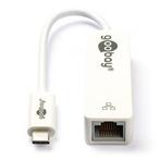 Netwerkadapter USB C naar RJ45 - Goobay, Computers en Software, Verzenden, Nieuw