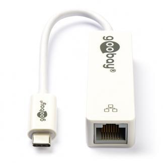 Netwerkadapter USB C naar RJ45 - Goobay, Computers en Software, Pc- en Netwerkkabels, Nieuw, Verzenden