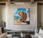 PLM-Art - Bitcoin Dali Style, Antiek en Kunst, Kunst | Schilderijen | Modern