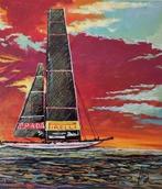 Luigi Florio (1958) - Luna rossa, Antiek en Kunst, Kunst | Schilderijen | Modern