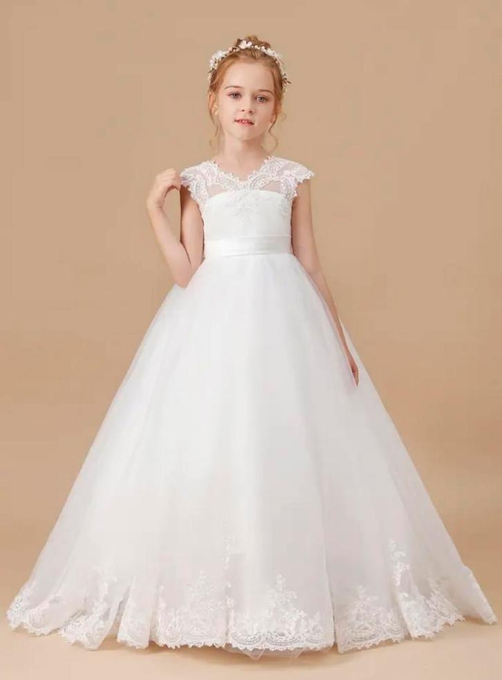 Bruidsmeisjesjurk Madeleine - maat 128/134, Kinderen en Baby's, Kinderkleding | Maat 128, Meisje, Nieuw, Jurk of Rok, Ophalen of Verzenden