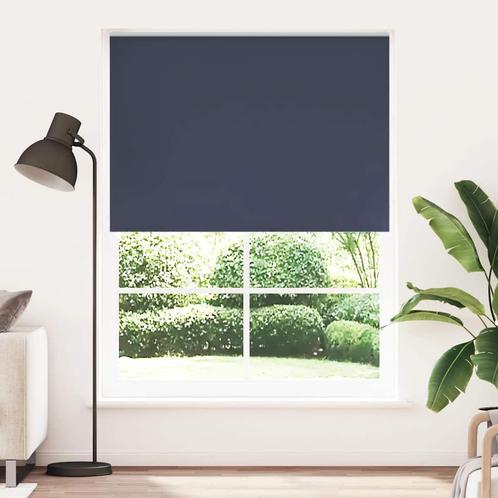vidaXL Rolgordijn verduisterend 160 x 230 cm marineblauw, Huis en Inrichting, Stoffering | Gordijnen en Lamellen, Blauw, Nieuw