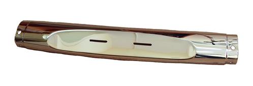 Volvo Bumper Amazon midden voor gepolijst RVS Volvo onderdee, Auto-onderdelen, Carrosserie en Plaatwerk, Nieuw, Volvo, Bumper
