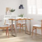 vidaXL Eettafel 110x50x76 cm massief acaciahout, Huis en Inrichting, Tafels | Eettafels, Verzenden, Nieuw