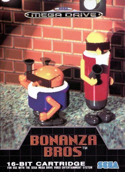 Bonanza Bros.-Excl. Handleiding (Sega Mega Drive) Gebruikt, Spelcomputers en Games, Games | Sega, Zo goed als nieuw, Ophalen of Verzenden