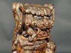Chinese tempelleeuw (Shishi) - Hout - China (Zonder, Antiek en Kunst