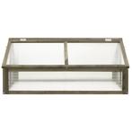 Broeikas 114x80x50 cm vurenhout grijs (Overige), Huis en Inrichting, Verzenden, Nieuw