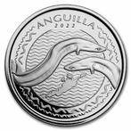 EC8 - Anguilla Eel 1 oz 2022 (25.000 oplage), Postzegels en Munten, Munten | Amerika, Verzenden, Midden-Amerika, Losse munt, Zilver