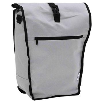 vidaXL Fietstas Grijs 34 x 16 x 59 cm Polyester beschikbaar voor biedingen