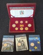 Andorra, Malta. Year Set (BU) / 2 Euro 2008/2022 (4 items), Postzegels en Munten, Munten | Europa | Euromunten