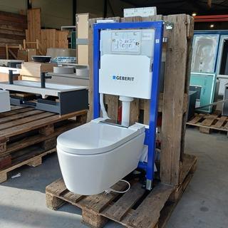 Douche-wc set, Geberit, Aquaclean Sela, wit/chroom beschikbaar voor biedingen
