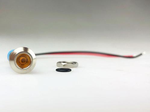 Verklikker lampje 12 Volt CLASSIC LED Oranje, Auto diversen, Auto-accessoires, Ophalen of Verzenden