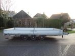 Hapert plateauwagen 505x240 3500kg 3asser met oprijbalken, Auto diversen, Aanhangers en Bagagewagens, Ophalen, Gebruikt