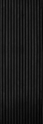 Akupanel Eiken Zwart 270 x 60 cm Lattenwand Akoestische, Doe-het-zelf en Verbouw, Platen en Panelen, Ophalen of Verzenden, Nieuw